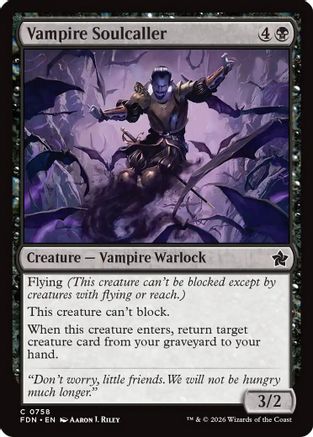 Vampire Soulcaller (0758) (FDN-758) - Foundations | Grognard Games