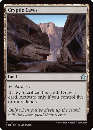 Cryptic Caves (0771) (FDN-771) - Foundations | Grognard Games
