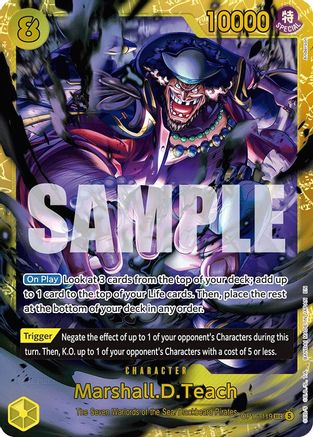 Marshall.D.Teach (119) (OP16-119) - The Time of Battle Foil | Grognard Games