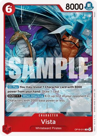 Vista (OP16-011) - The Time of Battle Foil | Grognard Games