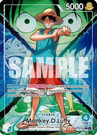 Monkey.D.Luffy (022) (Alternate Art) (OP16-022) - The Time of Battle Foil | Grognard Games