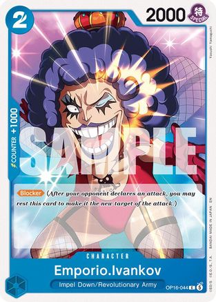 Emporio.Ivankov (044) (OP16-044) - The Time of Battle | Grognard Games