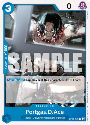 Portgas.D.Ace (049) (OP16-049) - The Time of Battle | Grognard Games