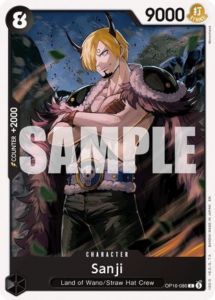 Sanji (OP16-086) - The Time of Battle | Grognard Games