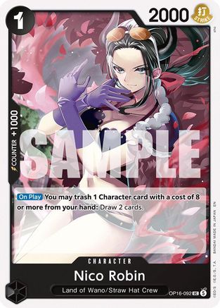 Nico Robin (OP16-092) - The Time of Battle | Grognard Games