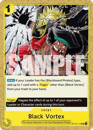 Black Vortex (OP16-115) - The Time of Battle | Grognard Games