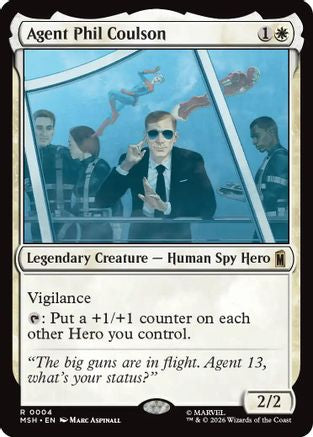 Agent Phil Coulson (MSH-004) - Marvel Super Heroes | Grognard Games