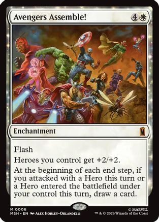 Avengers Assemble! (MSH-006) - Marvel Super Heroes | Grognard Games