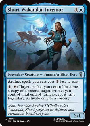 Shuri, Wakandan Inventor (MSH-075) - Marvel Super Heroes | Grognard Games