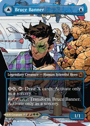 Bruce Banner(Borderless) (0331) (MSH-331) - Marvel Super Heroes | Grognard Games