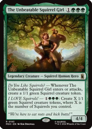 The Unbeatable Squirrel Girl (MSH-193) - Marvel Super Heroes | Grognard Games