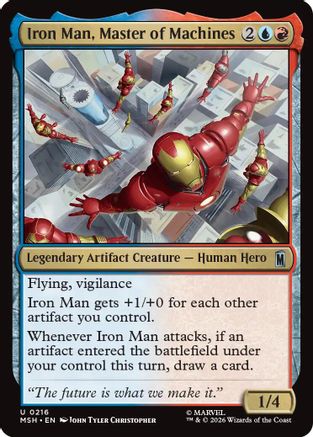 Iron Man, Master of Machines (MSH-216) - Marvel Super Heroes | Grognard Games
