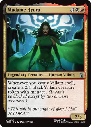 Madame Hydra (MSH-221) - Marvel Super Heroes | Grognard Games