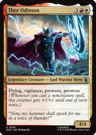 Thor Odinson (MSH-234) - Marvel Super Heroes | Grognard Games