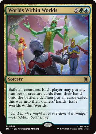 Worlds Within Worlds (MSH-241) - Marvel Super Heroes Foil | Grognard Games