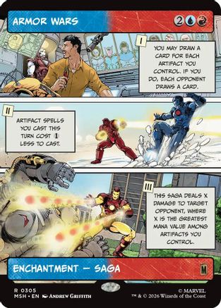 Armor Wars (Borderless) (MSH-305) - Marvel Super Heroes | Grognard Games