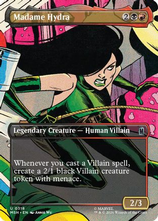 Madame Hydra (Borderless) (MSH-318) - Marvel Super Heroes | Grognard Games