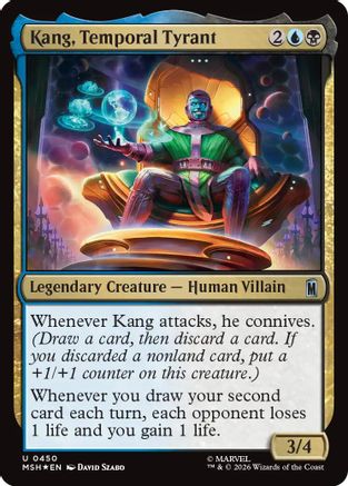 Kang, Temporal Tyrant (Surge Foil) (MSH-450) - Marvel Super Heroes Foil | Grognard Games