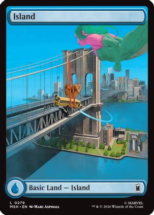Island (0279) (MSH-279) - Marvel Super Heroes | Grognard Games