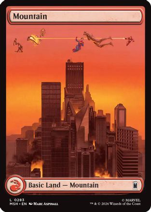 Mountain (0283) (MSH-283) - Marvel Super Heroes | Grognard Games