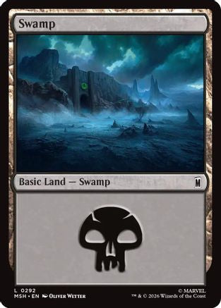 Swamp (0292) (MSH-292) - Marvel Super Heroes Foil | Grognard Games