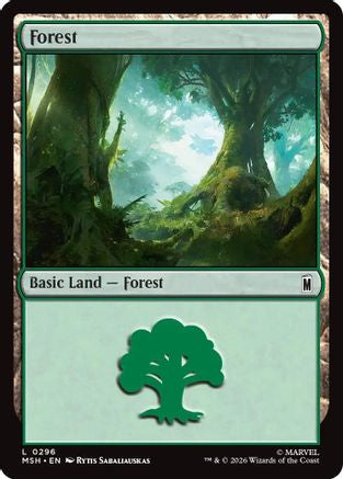 Forest (0296) (MSH-296) - Marvel Super Heroes | Grognard Games