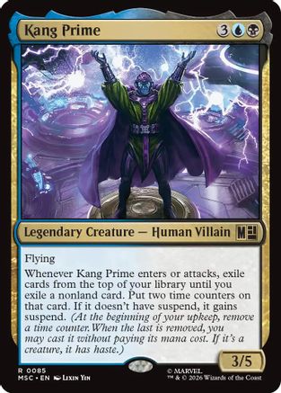 Kang Prime (MSC-085) - Commander: Marvel Super Heroes | Grognard Games