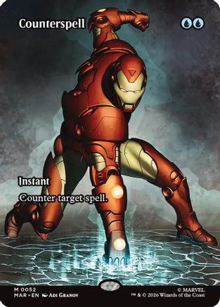 Counterspell (Borderless) (0052) (MAR-052) - Marvel Universe Eternal-Legal | Grognard Games