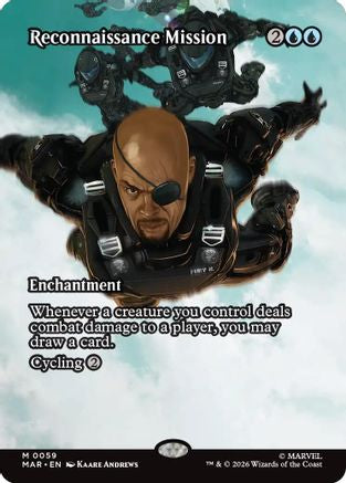 Reconnaissance Mission (Borderless) (MAR-059) - Marvel Universe Eternal-Legal | Grognard Games