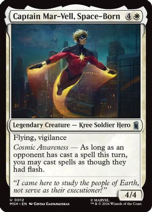 Captain Mar-Vell, Space-Born (MSH-012) - Marvel Super Heroes | Grognard Games
