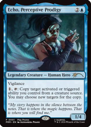 Echo, Perceptive Prodigy (SSP-001) - Standard Showdown Promos Foil | Grognard Games