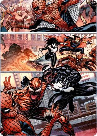 Maximum Carnage Art Card (Gold-Stamped Planeswalker Symbol) (ASSPM-046) - Art Series: Marvel's Spider-Man | Grognard Games