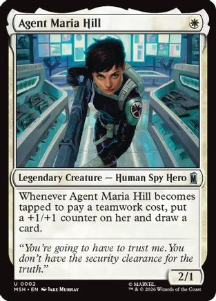 Agent Maria Hill (MSH-002) - Marvel Super Heroes | Grognard Games