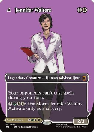 Jennifer Walters (Borderless) (0355) (MSH-355) - Marvel Super Heroes | Grognard Games