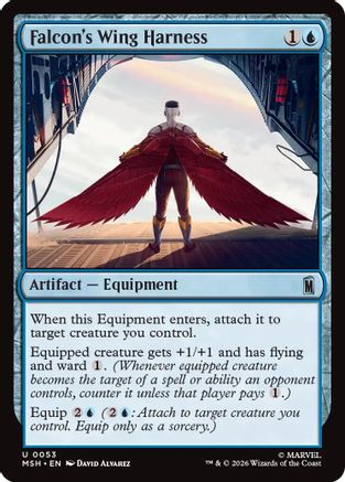 Falcon's Wing Harness (MSH-053) - Marvel Super Heroes | Grognard Games
