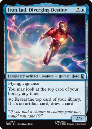 Iron Lad, Diverging Destiny (MSH-059) - Marvel Super Heroes | Grognard Games