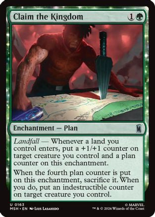 Claim the Kingdom (MSH-163) - Marvel Super Heroes Foil | Grognard Games