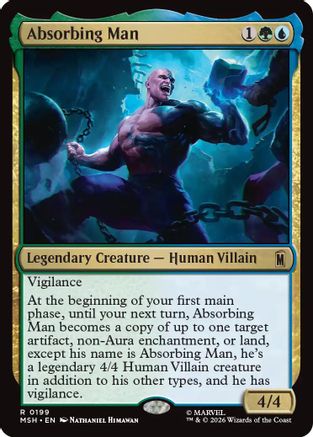 Absorbing Man (MSH-199) - Marvel Super Heroes | Grognard Games