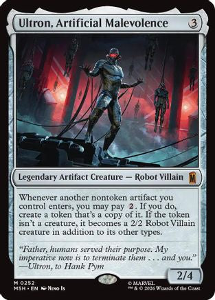Ultron, Artificial Malevolence (MSH-252) - Marvel Super Heroes | Grognard Games