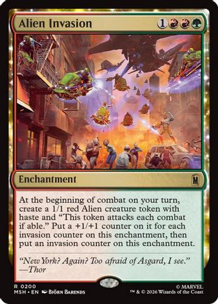 Alien Invasion (MSH-200) - Marvel Super Heroes | Grognard Games