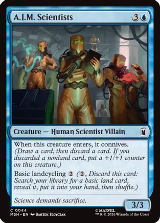A.I.M. Scientists (MSH-044) - Marvel Super Heroes | Grognard Games