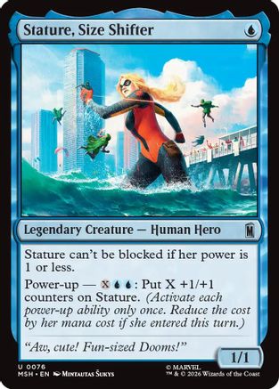 Stature, Size Shifter (MSH-078) - Marvel Super Heroes Foil | Grognard Games