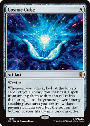 Cosmic Cube (MSH-245) - Marvel Super Heroes | Grognard Games