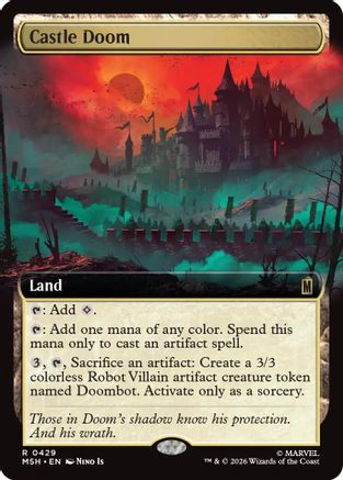 Castle Doom (Extended Art) (MSH-429) - Marvel Super Heroes | Grognard Games
