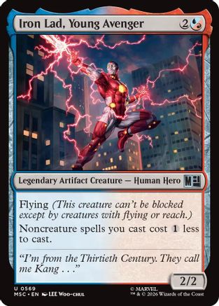 Iron Lad, Young Avenger (MSH-569) - Marvel Super Heroes Foil | Grognard Games