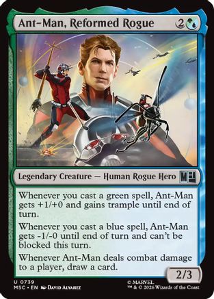 Ant-Man, Reformed Rogue (MSH-739) - Marvel Super Heroes | Grognard Games
