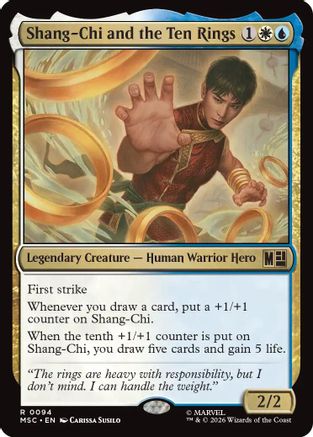 Shang-Chi and the Ten Rings (MSC-094) - Commander: Marvel Super Heroes | Grognard Games