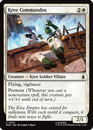 Kree Commandos (MSH-019) - Marvel Super Heroes Foil | Grognard Games