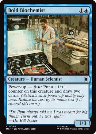 Bold Biochemist (MSH-048) - Marvel Super Heroes | Grognard Games
