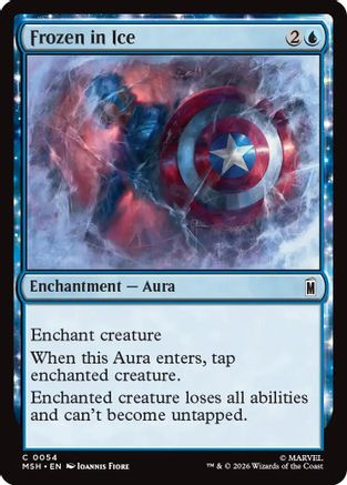Frozen in Ice (MSH-054) - Marvel Super Heroes | Grognard Games
